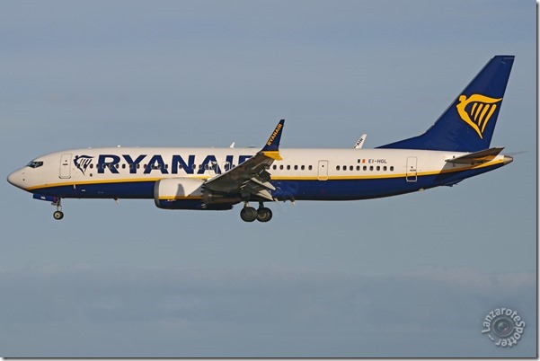 EI-HGL Ryanair Boeing 737-8-200 MAX