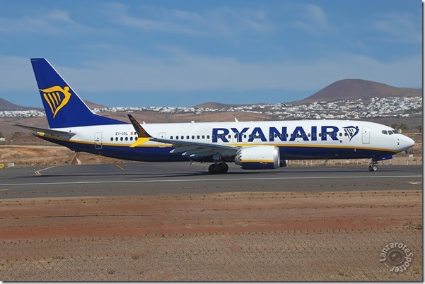 EI-IGL Ryanair Boeing 737-8-200 MAX